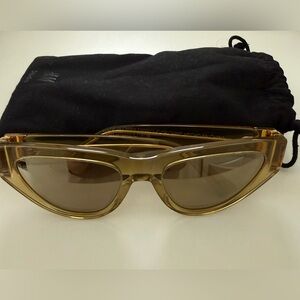 H&M Studio Resort Collection 2024 Gold Sunglasses